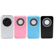 Portable Handheld USB Mini Air Conditioner Cooler Fan With Rechargeable Battery (White) - B01LY8SZ7T